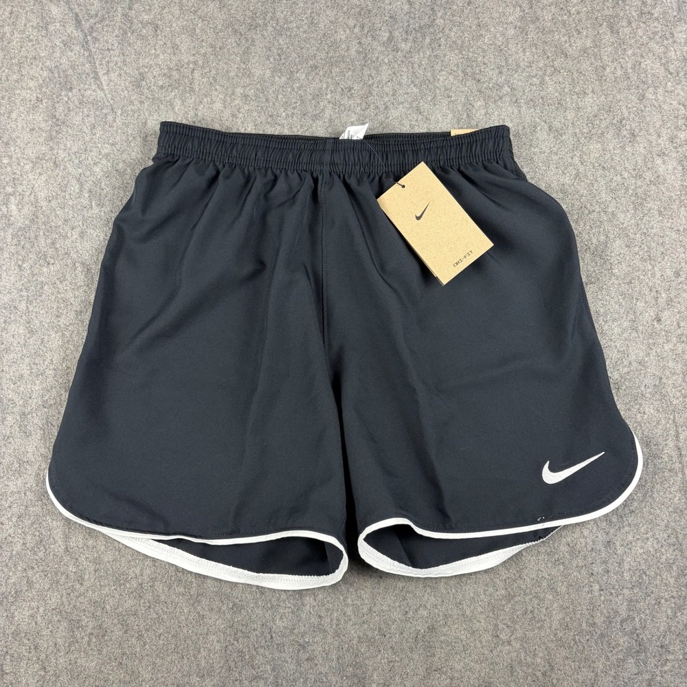 NEW Nike Dri-FIT Womens Running Shorts‎ Slim Fit Black Athletic Gym Workout XS
